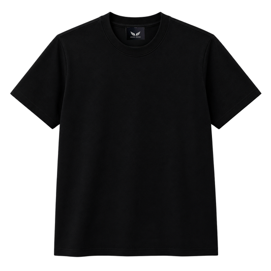 POLO MANGA CORTA NEGRO 24/1