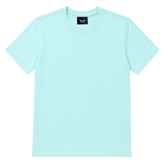 POLO MANGA CORTA AQUA 30/1