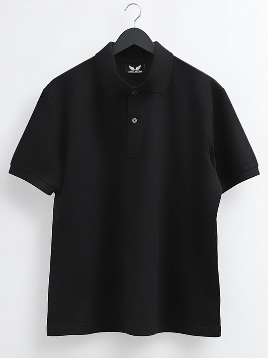 POLO PIQUÉ NEGRO 24/1